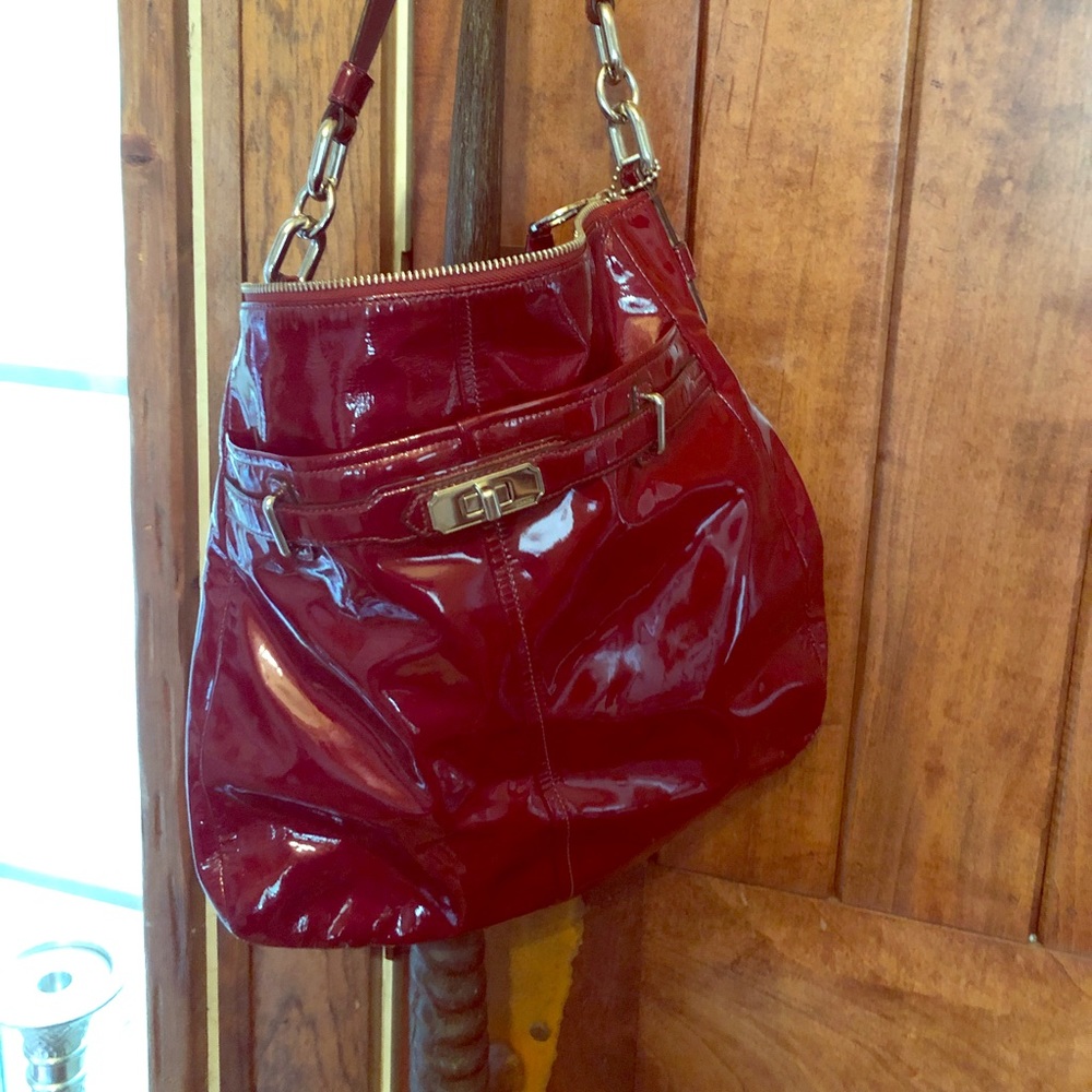 Red Coach Purse